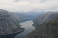 Norway Summer tourism Mountains Trolltunga